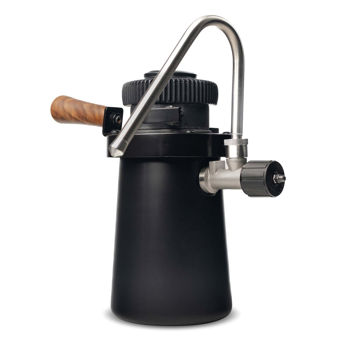 Flair eWizard Stovetop Milk Steamer on a white background.