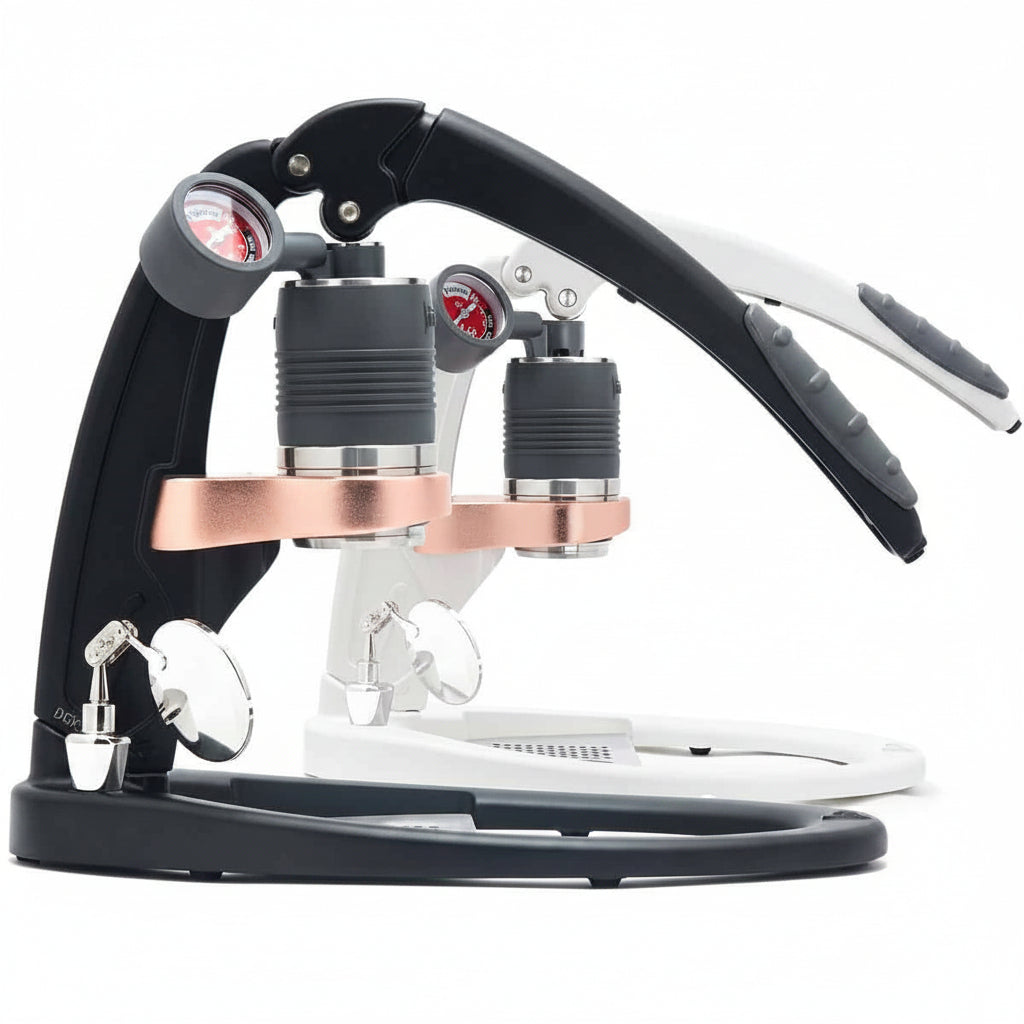 Flair PRO 3 in white and black on a white background.