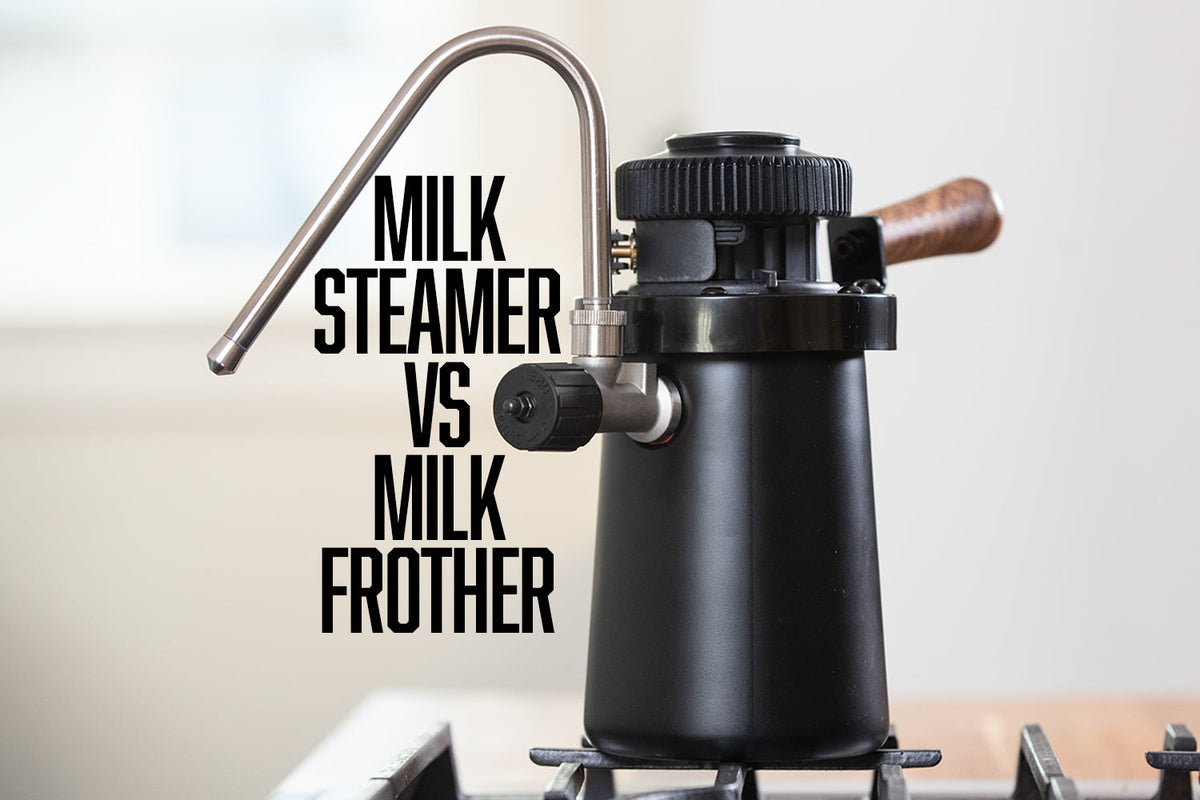 Milk Steamer vs. Milk Frother: What's the Difference?
