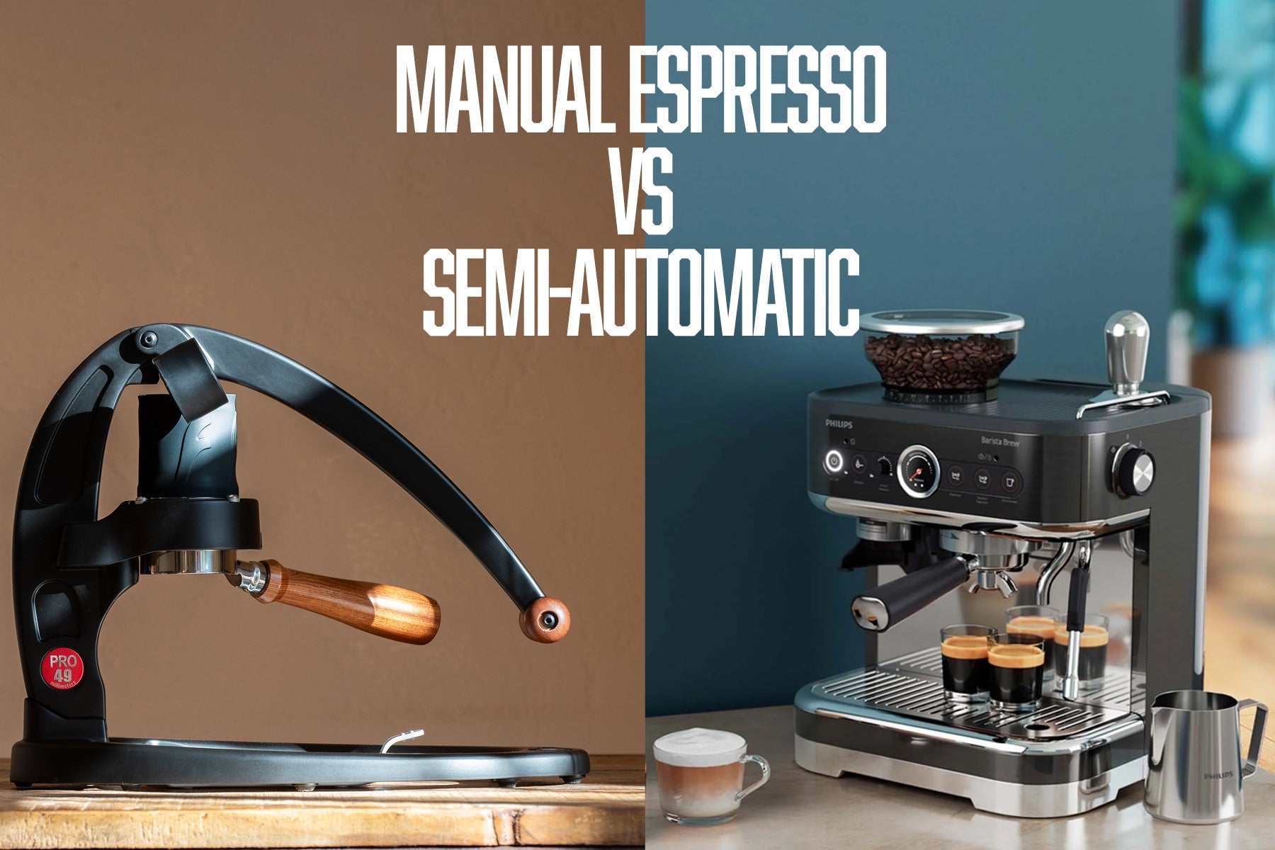 Semi-Automatic vs Manual Espresso Machines: Which One Belongs on Your Counter?