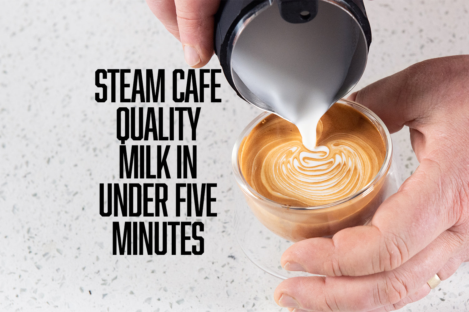 How to Steam Cafe-Quality Milk in Under Five Minutes