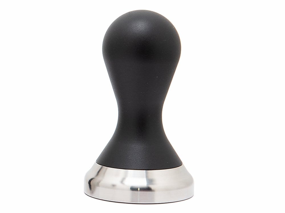 Flair stainless steel tamper for the PRO 2 and PRO 3 on a white background