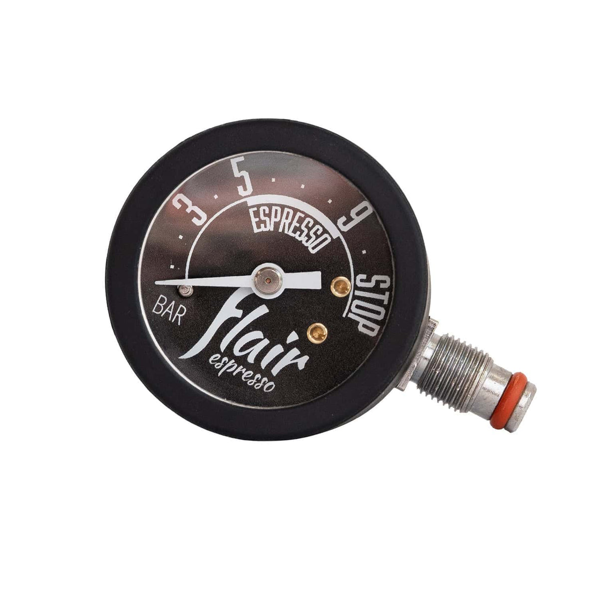 Flair Black Pressure Gauge 42mm
