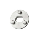 Flair Stainless Steel burr retainer view from the bottom.