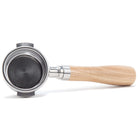 Flair 58 Portafilter with basket and light wood handle