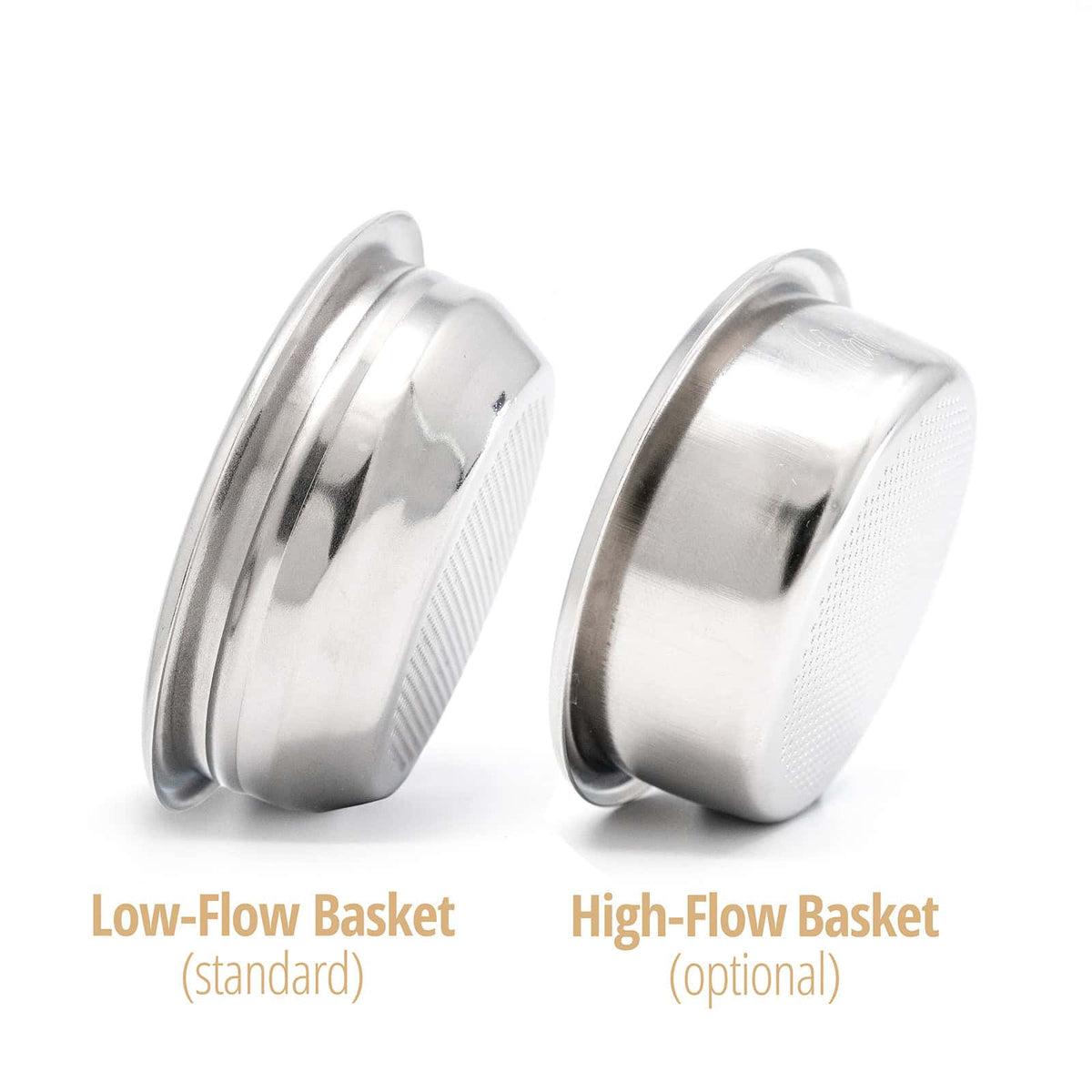Flair 58 Portafilter Basket Differences