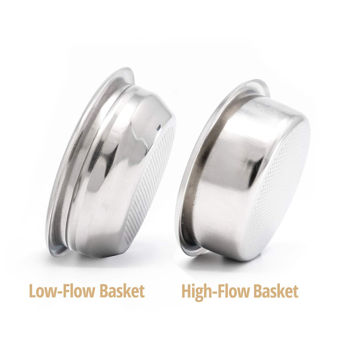 Flair 58 Portafilter Basket Differences