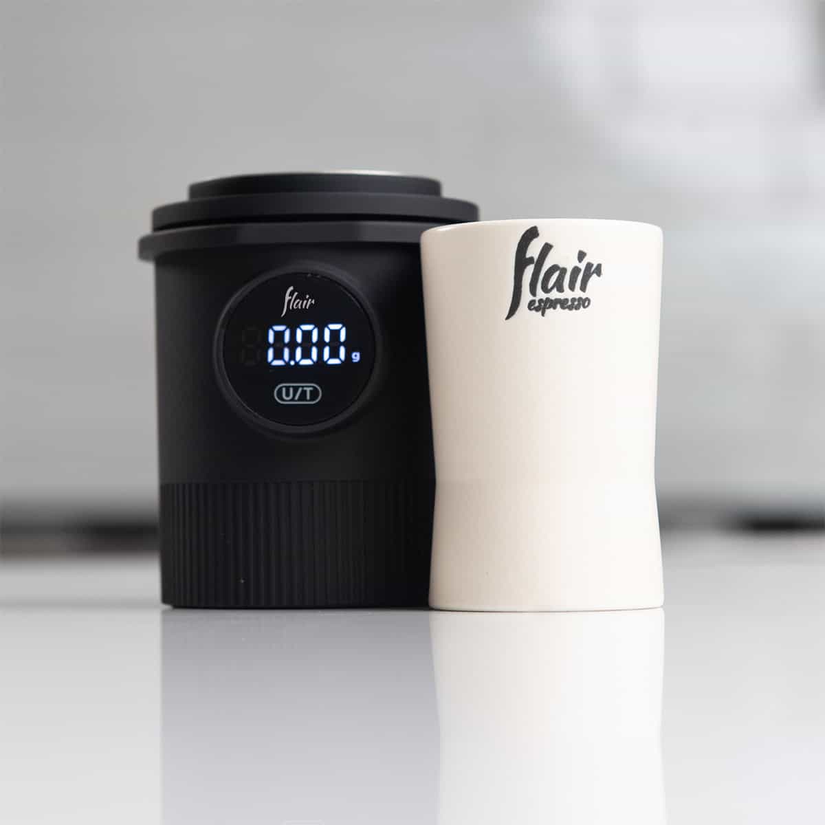 Flair Weigh Cup and ceramic cup