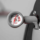 Pressure gauge on a the Flair Classic Manual Lever Espresso Machine brewing in the espresso zone.
