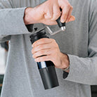 Grinding with the Flair Royal burr grinder