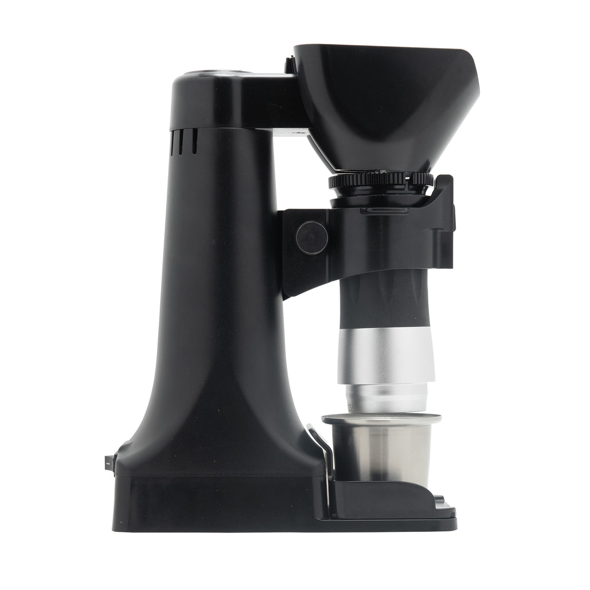 Flair Power Tower coffee grinder on a white background.